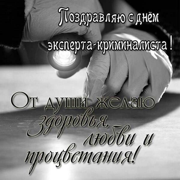 День эксперта-криминалиста МВД