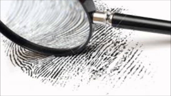 Лупа и Отпечатки пальцев