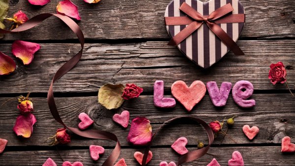 Картинки на рабочий стол сердечки