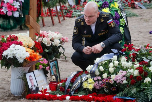 Похороны Серафимовское кладбище подводники