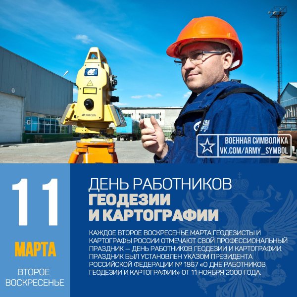 День работника геодезии