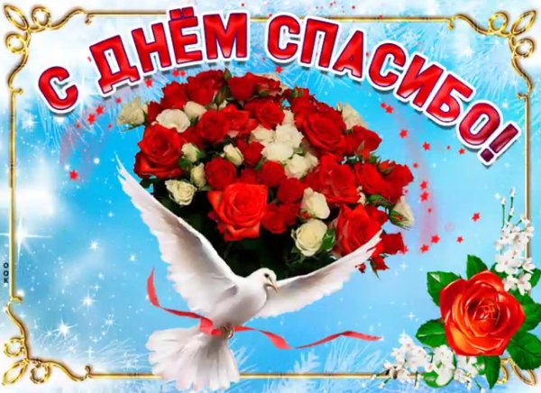Красивые поздравления с днём спасибо