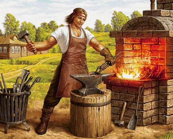 Кузнец в древности