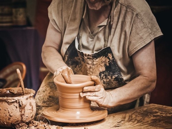 Художник Гончар керамист Федякино