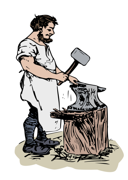 Кузнец иллюстрация