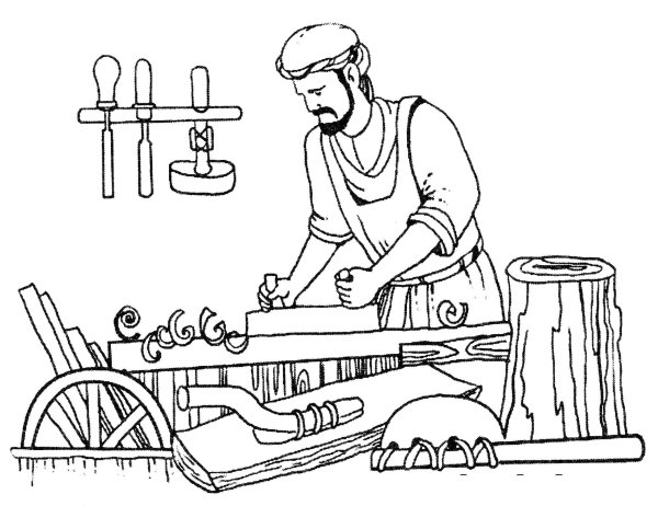 Ремесло раскраска