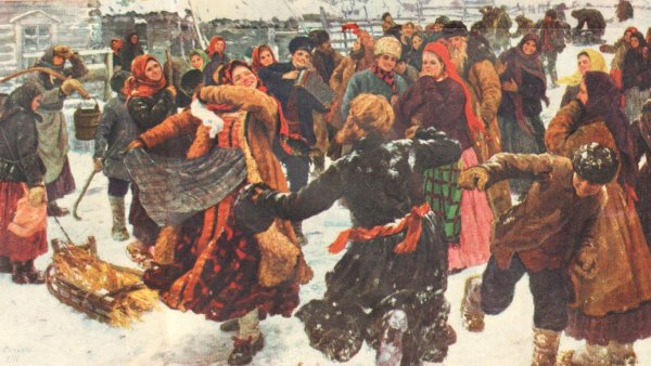 Федот Васильевич Сычков Масленица