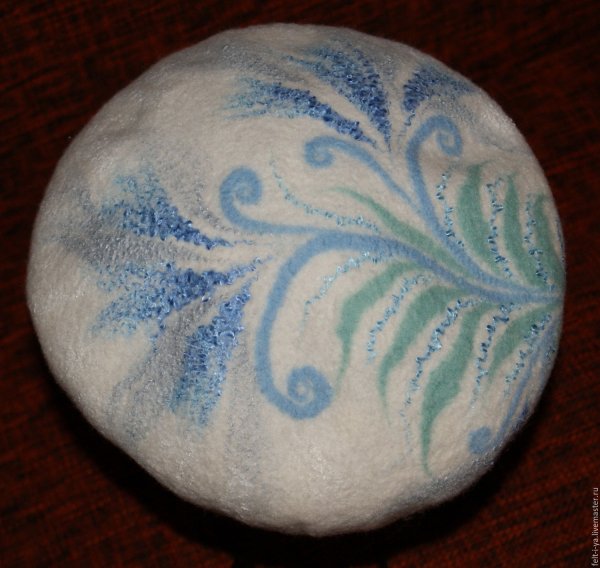 Валяние беретки из шерсти мастер-класс