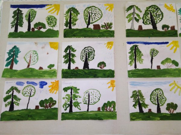 Международный день леса рисунки