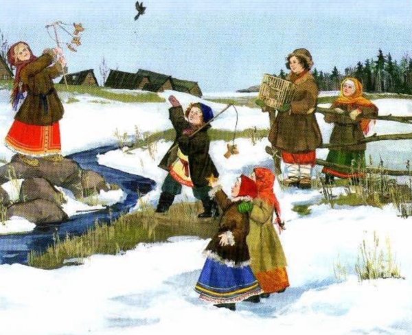 Сороки Жаворонки праздники славян