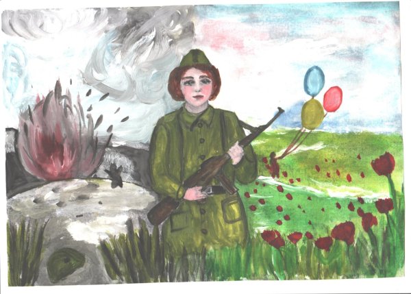 День Победы живопись