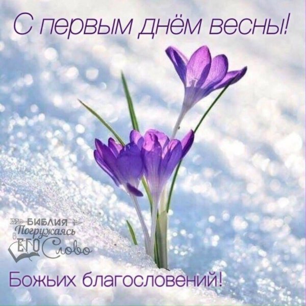 Открытки с весной