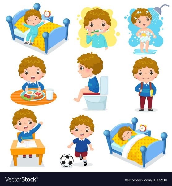 Режим дня для детей