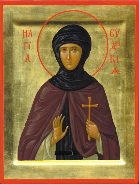 Преподобная Евдокия Илиопольская