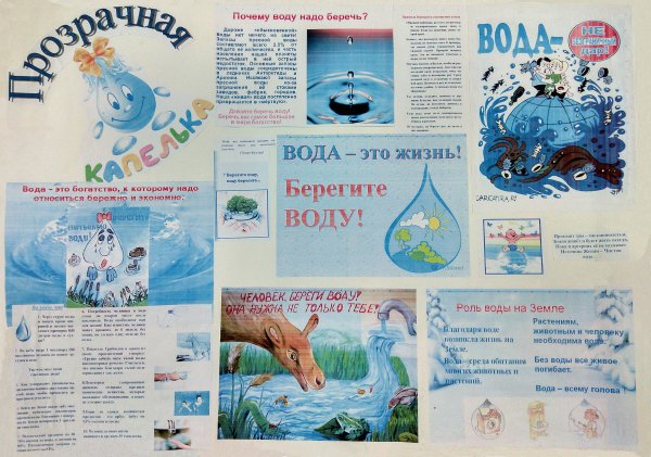 Всемирный день воды рисунок
