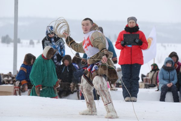 Слет Ханты оленеводов