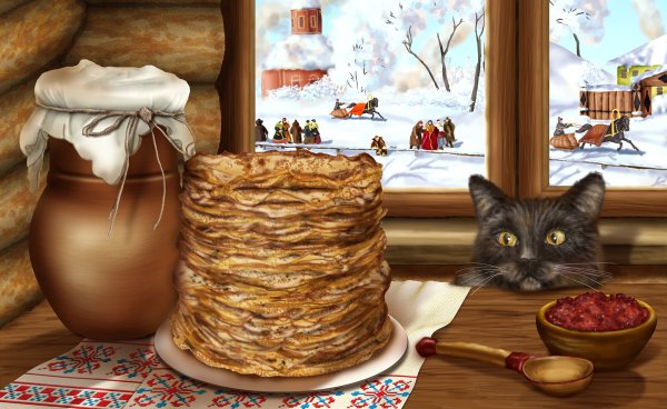Среда Лакомка Масленица на Руси