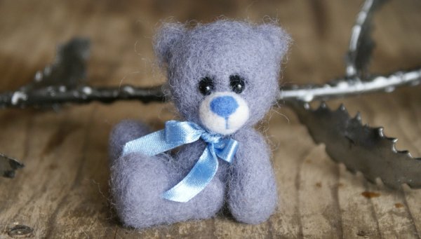 Визитка валяние из шерсти