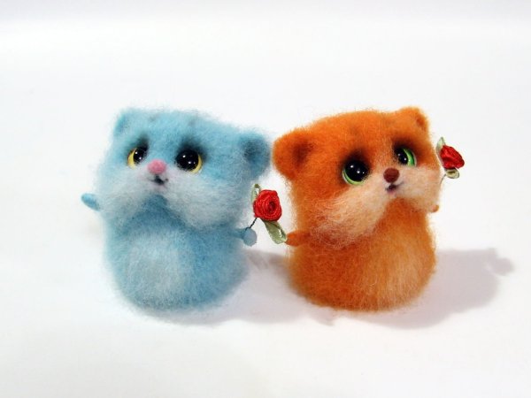 Валяные игрушки