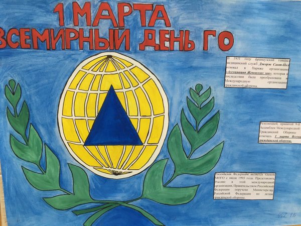 1 Марта Всемирный день гражданской обороны