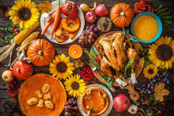 Thanksgiving Day еда
