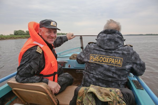 Инспектор рыбоохраны в Самарской области