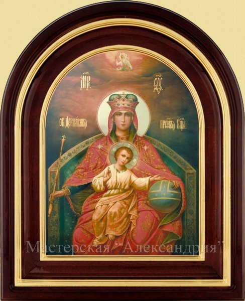 Икона Пресвятой Богородицы Державная подлинник