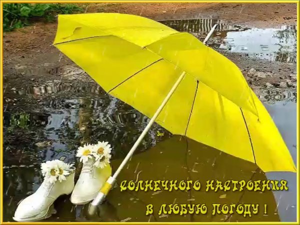 Хорошего настроения в любую погоду