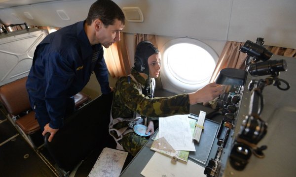 Штурман военной авиации