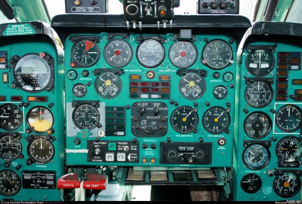 Штурманская кабина ту-134ак
