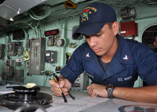 Штурман подводной лодки