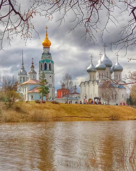 Вологда храм осенью