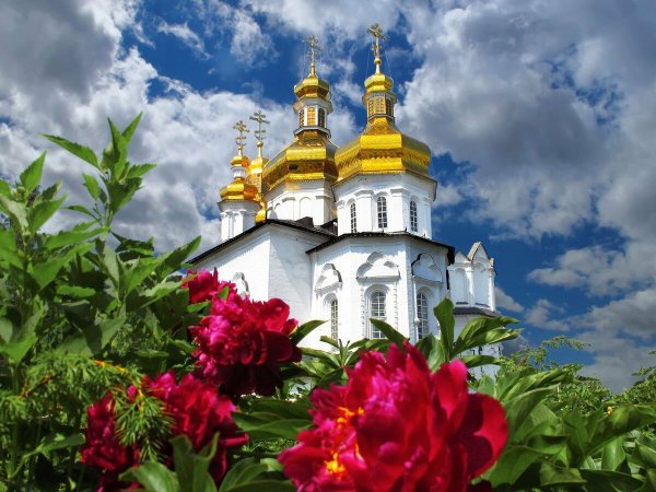 Церковь лето