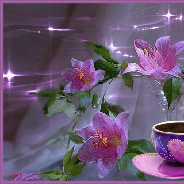 Живые открытки с добрым утром