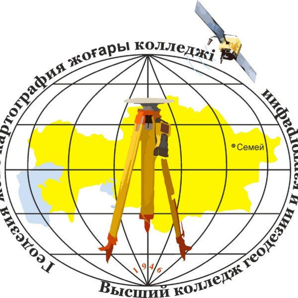 Логотип геодезия и картография
