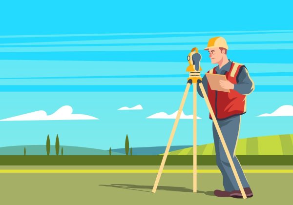 Геодезист картина