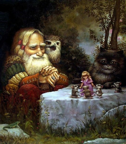 Маскаев Александр художник Домовой