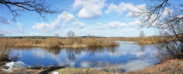 Разводья на реке это