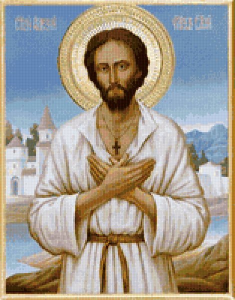 Преподобный Алексий человек Божий икона