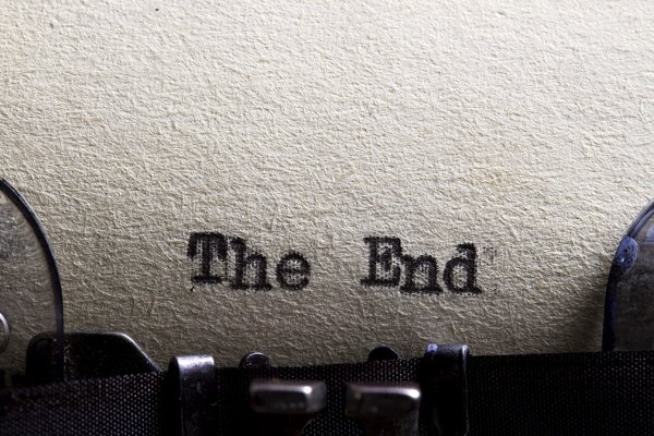 Конец the end