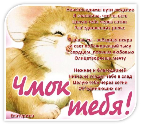 Чмок тебя