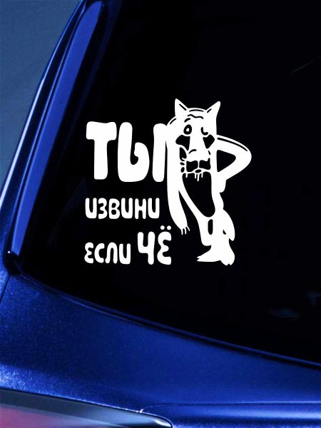 Ты извини если че