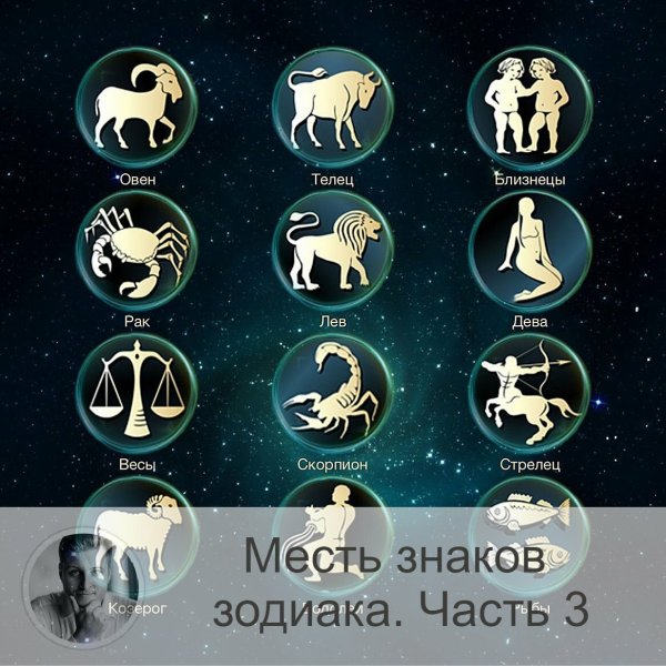 Значки зодиакальных знаков