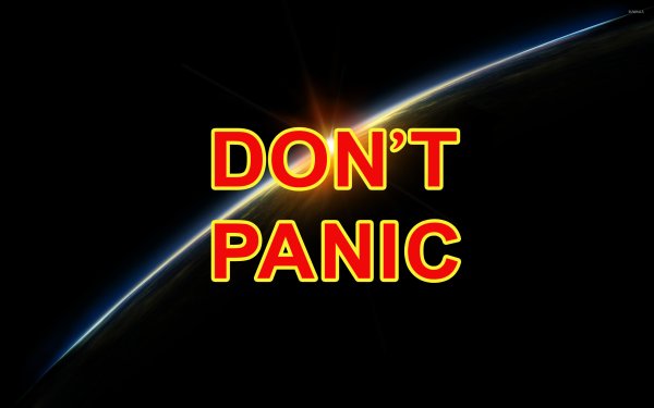 Don't Panic автостопом по галактике