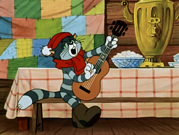 Кот Матроскин Простоквашино мультфильм