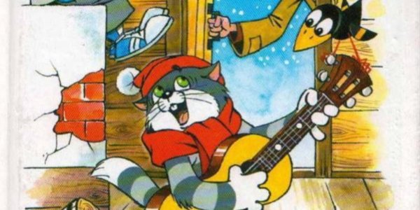 Кот Матроскин мультфильм зима