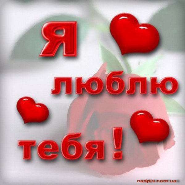 Я люблю тебя любимый