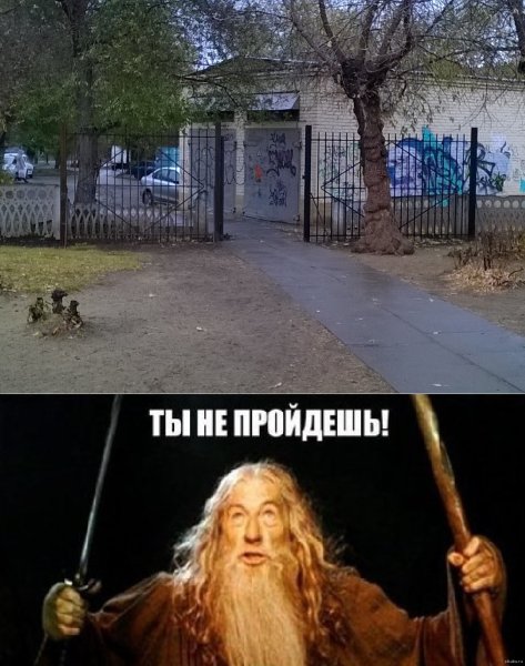 Гэндальф ты не пройдешь