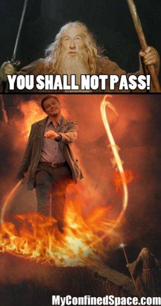You shall not Pass Мем