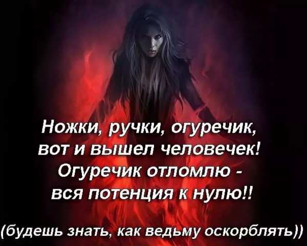 Ведьма высказывания